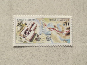 Туреччина Турция ^/--/^ Поштова марка Туреччина &amp;quot; Європа СЕРТ &amp;quot; 1982 рік ** ^_^^^ Почтовая марка Турция &amp;quot; Европа Серт &amp;quot; 1982 год ** - фото фото фото