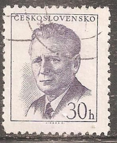 Чехословаччина Чехословакия ^/--/^ Чехословакия 1958 Sc.870 гаш. перф.12 1/2 ^_^^^ Чехословаччина 1958 Sc.870 гаш. перф.12 1/2 - фото фото фото