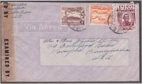 Америка Америка ^/--/^ Перу 1944 ВОЕННАЯ ЦЕНЗУРА ЦЕНЗУРИРОВАННОЕ ПИСЬМО ВТОРОЙ МИРОВОЙ ВОЙНЫ WWII ПОЧТА КЛАССИКА СТАНДАРТ ^_^^^ Перу 1944 ВІЙСЬКА ЦЕНЗУРА ЦЕНЗУРОВАНИЙ ПИСЬМ ДРУГОЇ СВІТОВОЇ ВІЙНИ WWII ПОШТА КЛАСИКА СТАНДАРТ - фото фото фото