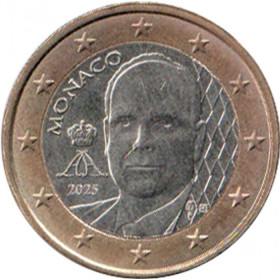 Інше Другое ^/--/^ 1 євро. Монако. 2025. Новий дизайн. UNC. ^_^^^ 1 евро. Монако. 2025. Новый дизайн. UNC. - фото фото фото