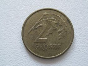 Сучасна (після ) Современная (после ) ^/--/^ Польша 2 гроша 1992 года #14766 ^_^^^ Польща 2 гроша 1992 року #14766 - фото фото фото