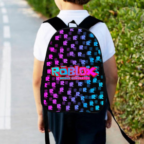 Рюкзаки, сумки Рюкзаки, сумки ^/--/^ Рюкзак детский роблокс &amp;quot;Roblox&amp;quot; 34 /--/ х /--/ 27 /--/ см,городской ранец для мальчика с принтом (00373) ^_^^^ Рюкзак дитячий роблокс &amp;quot;Roblox &amp;quot; 34 /--/ х /--/ 27 /--/ см,міський ранець для хлопчика з принтом (0382) - фото фото фото