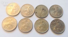 Після  После  ^/--/^ Россия 5 копеек 1997-2005 год 8 штук. Еще 100 лотов! ^_^^^ Росія 5 копійок 1997-2005 рік 8 штук. Ще 100 лотів! - фото фото фото