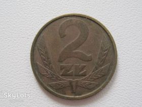 - року - года ^/--/^ Польша 2 злотых 1985 года #13929 ^_^^^ Польща 2 злотих 1985 року #13929 - фото фото фото