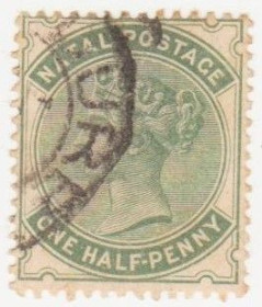 Інші країни Другие страны ^/--/^ Южная Африка  ( Наталь )  1882 г..№ 48  гашеная ^_^^^ Південна Африка (Наталь) 1882 р. No 48 гашена - фото фото фото