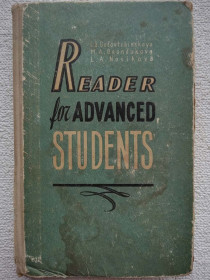 Видання - р. Издания - гг. ^/--/^ Reader for advanced students - Пособие по развитию навыков устной речи. 1959 год. ^_^^^ Reader for advanced students - Посібник з розвитку навичок усної мови. 1959 рік. - фото фото фото