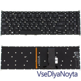 Клавіатури Клавиатуры ^/--/^ Клавиатура для ноутбука ACER (AS: SP /--/ 515-51) rus, black, без фрейма, подсветка клавиш ^_^^^ Клавіатура для ноутбука ACER (AS: SP /--/ 515-51) rus, black, без фрейму, підсвічування клавіш - фото фото фото