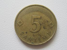 Латвія Латвия ^/--/^ Латвия 5 сантимов 1992 года 29956 ^_^^^ Латвія 5 сантимів 1992 року 29956 - фото фото фото