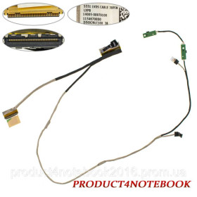 Шлейфи Шлейфы ^/--/^ Шлейф матрицы для ноутбука Asus (S /--/ 551, K /--/ 551) 30 /--/ pin LED (DD /--/ 0 /--/ XJ /--/ 9 /--/ lC /--/ 100) ^_^^^ Шлейф матриці для ноутбука Asus (S /--/ 551, K /--/ 551) 30 /--/ pin LED (DD /--/ 0 /--/ XJ /--/ 9 /--/ lC /--/ 100) - фото фото фото