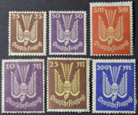 Інше Другое ^/--/^ Германия Рейх Веймарская республика Авиапочта 1923-1924 ^_^^^ Німеччина Рейх Веймарська республіка Авіапошта 1923-1924 - фото фото фото