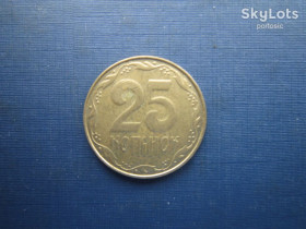 Обігові Обиходные ^/--/^ Монета 25 копійок Україна 2010 ^_^^^ Монета 25 копеек Украина 2010 - фото фото фото