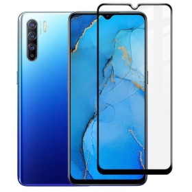 Чохли, бампера Чехлы, бампера ^/--/^ Захисне скло Fiji Premium для Oppo Reno /--/ 3 повне проклеювання Anti-Static чорний ^_^^^ Защитное стекло Fiji Premium для Oppo Reno /--/ 3 полное проклеивание Anti-Static черный - фото фото фото