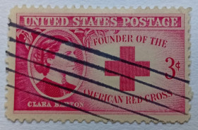Північна Америка Северная Америка ^/--/^ США 1948 Красный крест, гашеная ^_^^^ США 1948 Червоний хрест, гашена - фото фото фото