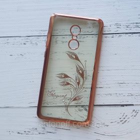 Чохли, бампера Чехлы, бампера ^/--/^ Чохол для Xiaomi Redmi Note 4 /--/ X (Snapdragon) силіконовий, прозорий, рожевий ^_^^^ Чехол для Xiaomi Redmi Note 4 /--/ X (Snapdragon) силиконовый, прозрачный, розовый - фото фото фото