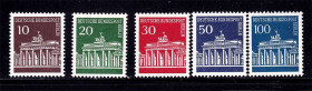 НДР, ФРН ГДР, ФРГ ^/--/^ Германия - Берлин  1966 г MNH - Бранденбургские ворота ^_^^^ Німеччина - Берлін 1966 р MNH - Бранденбурзькі ворота - фото фото фото