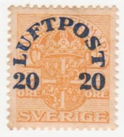 Скандинавія Скандинавия ^/--/^ Швеция 1920  г. № 139 * ^_^^^ Швеція 1920 р. No 139* - фото фото фото