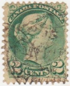 Північна Америка Северная Америка ^/--/^ Канада Canada 1870 г № 12 а   гашеная ^_^^^ Канада Canada 1870 р No 12 а гашена - фото фото фото