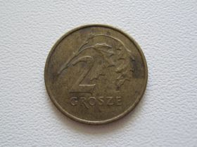 Сучасна (після ) Современная (после ) ^/--/^ Польша 2 гроша 1999 года #9585 ^_^^^ Польща 2 гроша 1999 #9585 - фото фото фото