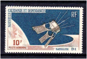 Освоєння космосу Освоение космоса ^/--/^ Космос . Нвая Каледония  1966 г  MNH - ^_^^^ Нва Каледонія 1965 р MNH - фото фото фото