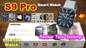 Аксесуари та комплектуючі Аксессуары и комплектующие Розумні годинники (Smart watch) Умные часы (Smart watch) ^/--/^ Смарт часы S /--/ 9 PRO Smart watch 9-го поколения 45/49 мм, Калории, Пульс, Шагомер  Чорні ^_^^^ Смарт часы S /--/ 9 PRO Smart watch 9-го поколения 45/49 мм, Калории, Пульс, Шагомер Черные - фото