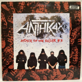 Платівки Пластинки ^/--/^ Anthrax - Attack Of The Killer B&amp;apos;s - 1991.  (LP). 12. Vinyl. Пластинка. UK. ^_^^^ Anthrax - Attack Of The Killer B&amp;apos;s - 1991. 12.Vinyl. Пластинка. UK. - фото фото фото