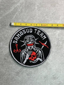 Інше Другое ^/--/^ Шеврон Samosud team (Команда самосуда)БПЛА в составе 11-й бригады НГУ № 267 ^_^^^ Шеврон Samosud team (Команда самосуду)БПЛА у складі 11-ї бригади НГУ No 267 - фото фото фото