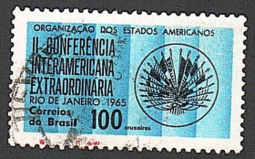 Південна Америка Южная Америка ^/--/^ Бразилия  (1965) Межамериканская конференция, Рио-де-Жанейро ^_^^^ Бразилія (1965) Міжамериканська конференція, Ріо-де-Жанейро - фото фото фото