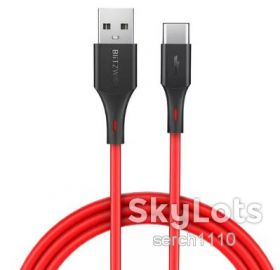 Кабелі Кабели ^/--/^ BlitzWolf® BW-TC /--/ 14 USB Type-C кабель быстрой зарядки 5 /--/ V/3 /--/ A 0,91 м original! ^_^^^ BlitzWolf® BW-TC /--/ 14 USB Type-C кабель швидкої зарядки 5 /--/ V/3 /--/ A 0,91 м original! - фото фото фото