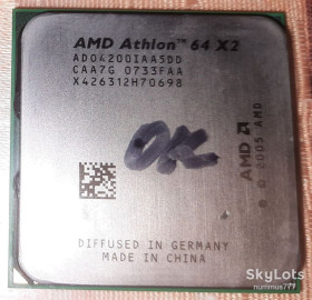 Процесори Процессоры ^/--/^ Процесор два ядра АМ /--/ 2 AMD Athlon 64 X /--/ 2 4200+ 2.20 /--/ GHz Brisbane ADO /--/ 4200 /--/ IAA /--/ 5 /--/ DD Тест ОК ^_^^^ Процессор два ядра АМ /--/ 2 AMD Athlon 64 X /--/ 2 4200+ Brisbane ADO /--/ 4200 /--/ IAA /--/ 5 /--/ DD Тест ОК - фото фото фото