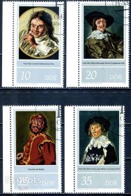 Мистецтво Искусство ^/--/^ ГДР. Живопись  (серия+блок) 1980 г. ^_^^^ НДР. Живопис (серія + блок) 1980 - фото фото фото