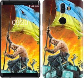 Чохли, бампера Чехлы, бампера ^/--/^ Чехол на Nokia 8 Sirocco Сильна Україна 1966 /--/ u-1619 - фото фото фото