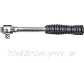 Викрутки Отвертки ^/--/^ Ключ тріскачка для головок 1/2&amp;quot; 250 мм VOREL-53540 ^_^^^ Ключ трескачка для головок 1/2&amp;quot; 250 мм VOREL-53540 - фото фото фото