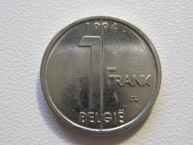 Бельгія Бельгия ^/--/^ Бельгия 1 франк 1994 года BELGIE #35502 ^_^^^ Бельгія 1 франк 1994 BELGIE #35502 - фото фото фото