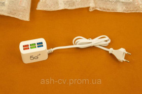 Зарядні пристрої Зарядные устройства ^/--/^ Зарядний пристрій, 6 /--/ xUSB, Fast Charge, USB, кабель 1 метр, 2.4 /--/ A ^_^^^ Зарядное устройство, 6 /--/ xUSB, Fast Charge, USB, кабель 1 метр, 2.4 /--/ A - фото фото фото