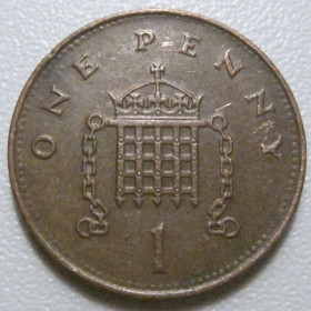 Єлизавета II (після ) Елизавета II (после ) ^/--/^ Велика Британія 1 пенні 1995 року 41563 ^_^^^ Великобритания 1 пенни 1995 года 41563 - фото фото фото