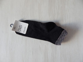 Шкарпетки Носки ^/--/^ Шкарпетки короткі з люрексом ovs чорні 3073 ^_^^^ Носки короткие с люрексом ovs черные 3073 - фото фото фото