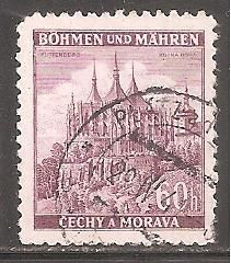 Чехословаччина Чехословакия ^/--/^ Богемия и Моравия 1939 Sc.29 гаш. ^_^^^ Богемія і Моравія 1939 Sc.29 гаш. - фото фото фото