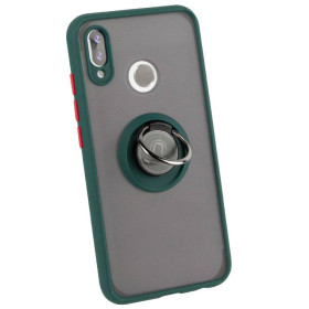 Чохли, бампера Чехлы, бампера ^/--/^ Чохол Fiji Colorframe для Xiaomi Redmi 7 матовий бампер з кільцем підставкою Green ^_^^^ Чехол Fiji Colorframe для Xiaomi Redmi 7 матовый бампер с кольцом подставкой Green - фото фото фото