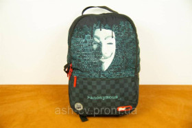 Рюкзаки Рюкзаки ^/--/^ Рюкзак, Anonymous, Street Art (з Ізраїлю) ^_^^^ Рюкзак, Anonymous, Street Art (из Израиля) - фото фото фото
