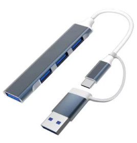 USB адаптери USB адаптеры ^/--/^ USB Type-C HUB Dock 3.0 aluminium - фото фото фото