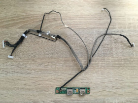Інші комплектуючі Другие комплектующие ^/--/^ Плата разъема USB MSI GX-700 ^_^^^ USB MSI GX-700 - фото фото фото