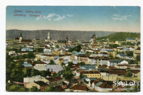 Україна Украина ^/--/^ Поштівка Львів, загальний вигляд 1916. FeldPost-67. ^_^^^ Почтовка Львов, общий вид 1916. FeldPost-67. - фото фото фото