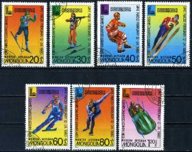 Спорт Спорт ^/--/^ Монголия. Зимняя олимпиада (серия) 1980 г. ^_^^^ Монголія. Зимова олімпіада (серія) 1980 - фото фото фото