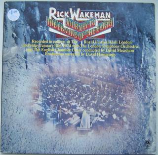 Платівки Пластинки ^/--/^ RICK WAKEMAN Journey To The Centre Of The Earth LP VG+/EX ^_^^^ RICK WAKEMAN Journey To The Centre Of The Earth LP VG+ - фото фото фото