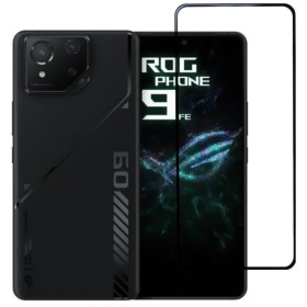 Чохли, бампера Чехлы, бампера ^/--/^ Захисне скло LUX для Asus ROG Phone 9 FE повна проклейка чорний ^_^^^ Защитное стекло LUX для Asus ROG Phone 9 FE полная проклейка черный - фото фото фото