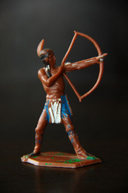 Фігурки, солдатики Фигурки, солдатики ^/--/^ индеец лучник DULCOP 55-60 /--/ мм Италия ^_^^^ Індіанець лучник DULCOP 55-60 /--/ мм Італія - фото фото фото