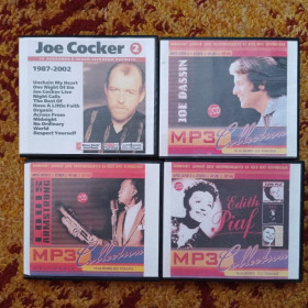 Музичні диски Музыкальные диски ^/--/^ MP /--/ 3 Joe Cocker Joe Dassin Louis Armstrong Edith Piaf Самопис Ціна за 1 подвійний комплект ^_^^^ Марки Вьетнам Цветы - фото фото фото