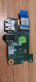 Інші комплектуючі Другие комплектующие ^/--/^ Плата USB Audio для ноутбука ASUS X /--/ 553, X /--/ 553 /--/ M, X /--/ 553 /--/ MA, D /--/ 553 /--/ MA, R /--/ 515 /--/ MA, F /--/ 553 /--/ MA, A /--/ 553 /--/ M - фото фото фото