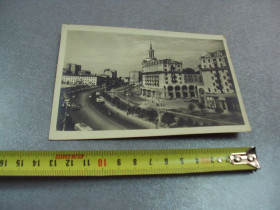 СРСР СССР ^/--/^ открытка фотография киев крещатик 1953 козловского №10602 ^_^^^ листівка фотографія Київ Хрещатик 1953 козловського No /--/ 10602 - фото фото фото