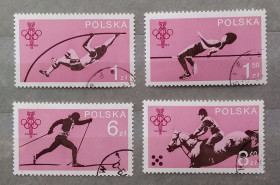 Спорт Спорт ^/--/^ Польша 1979 г - 60 лет Олимпийскому комитету, 6 шт  (см.фото) ^_^^^ Польща 1979 р. - 60 років Олімпійському комітету, 6 шт. - фото фото фото